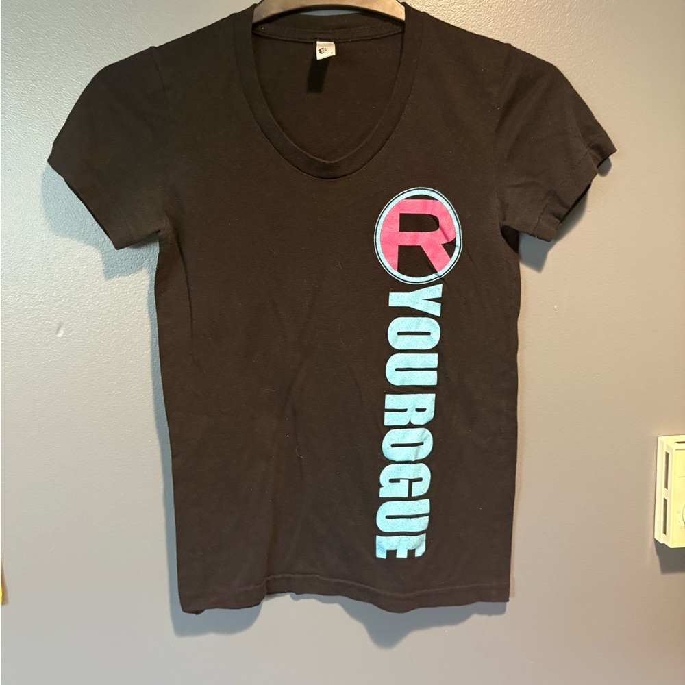 American Apparel Black YOUROGUE Graphic Tee – Women’s Small 💥buy 2 Get 1 Free💥